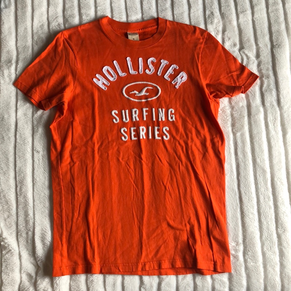 Orange Hollister Short Sleeve T-Shirt